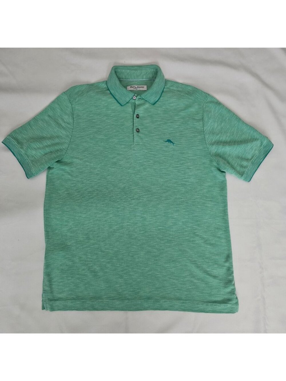Tommy Bahama Via Verde IslandZone Short Sleeve Polo Shirt Men's Size Medium - Picture 4 of 16